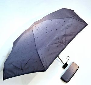  parapluie de poche plat pliant bleu étui rigide à motif sur un thème exotique et des tigres Ezpeleta, léger et résistant