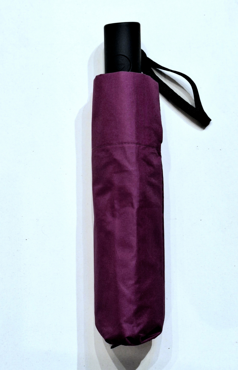 Parapluie Knirps mini pliant open close uni violet / prune - léger & solide