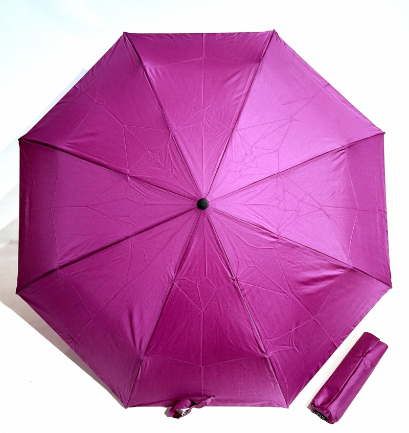 Parapluie Knirps mini pliant open close uni violet / prune - léger & solide