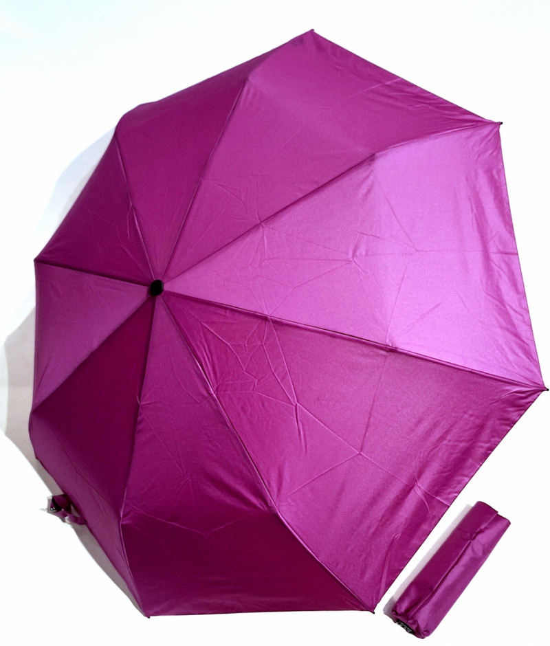 Parapluie Knirps mini pliant open close uni violet / prune - léger & solide