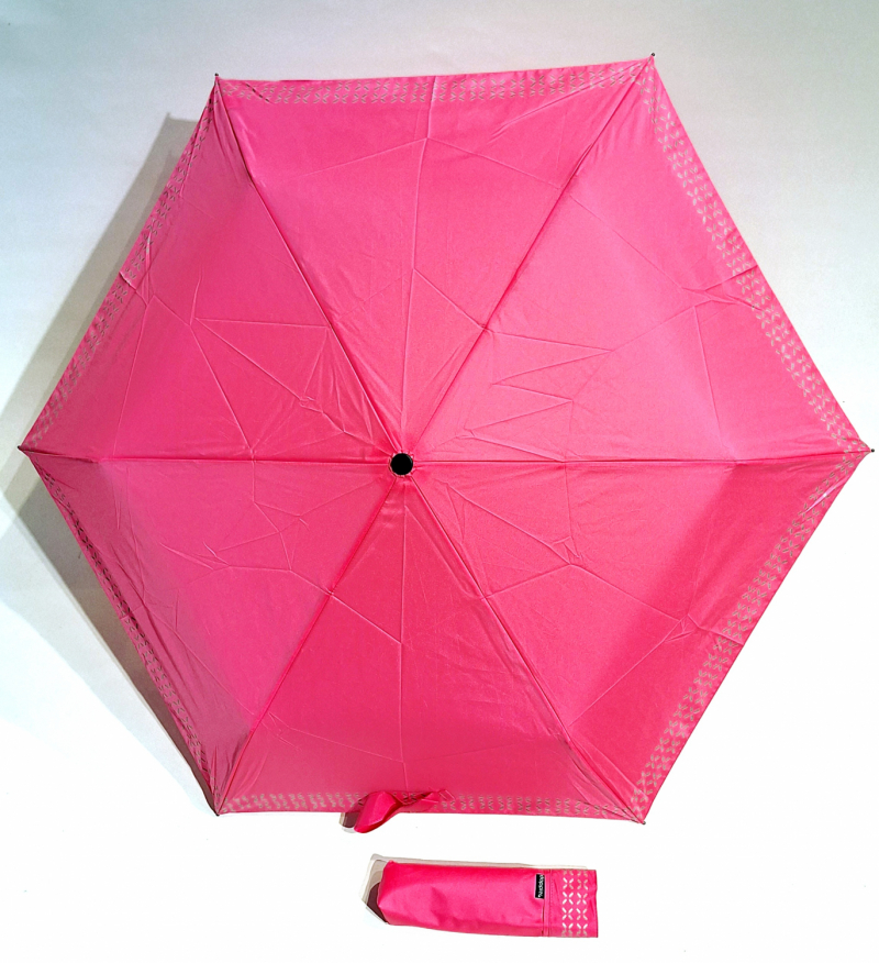  Parapluie mini Ultra léger pliant manuel uni fuchsia Cross néon Doppler - léger 140g & solide