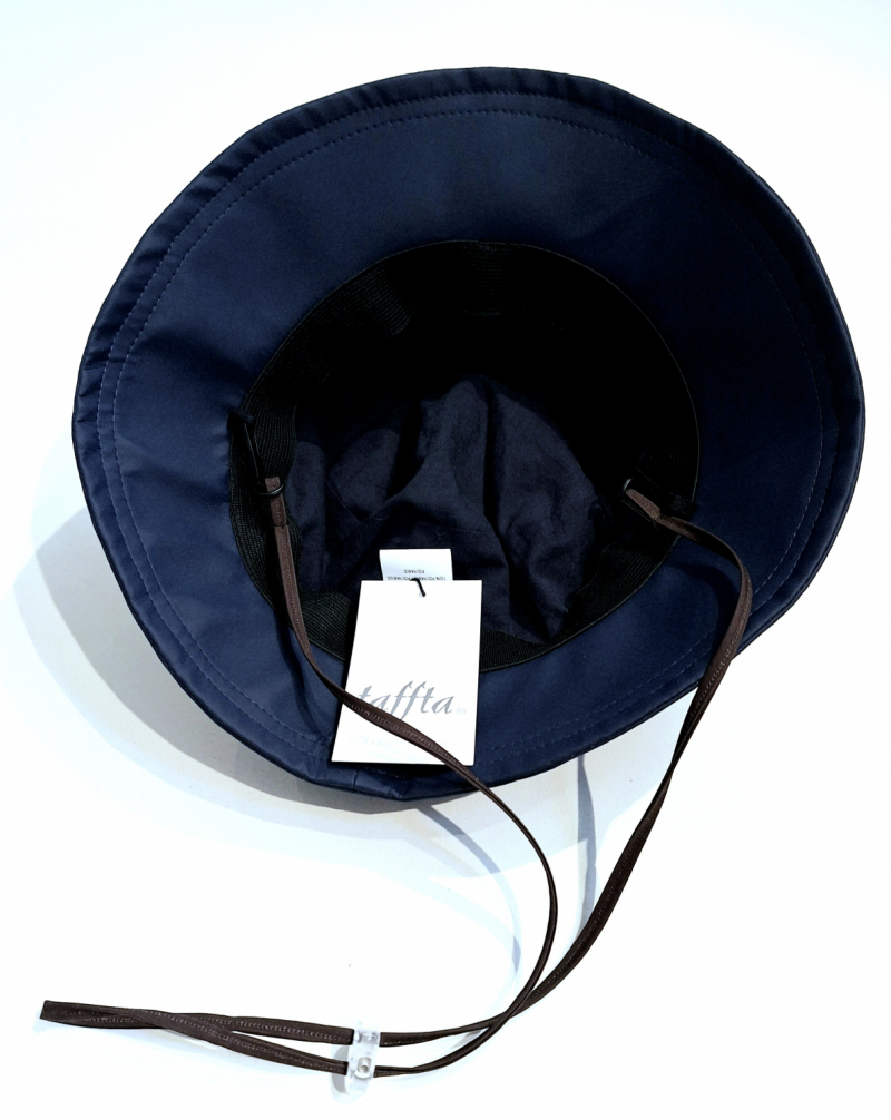 Chapeau de pluie français uni bleu marine mâte - Telia - T moyenne 59 cm